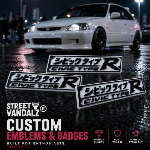 Civic type jdm car - type, 3d