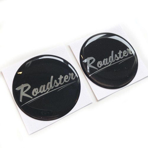 Roadster chrome domed gel - chrome,