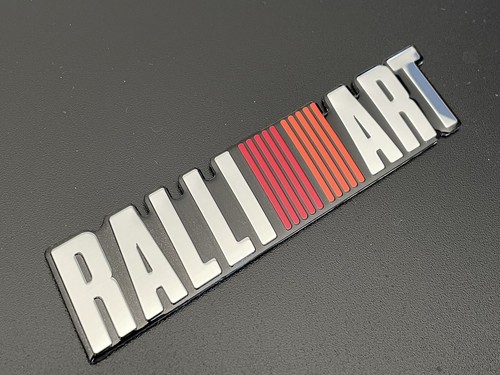Ralliart badge lancer - ralliart,