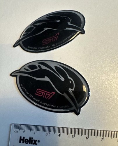 Subaru sti wrx badge gel - sti,