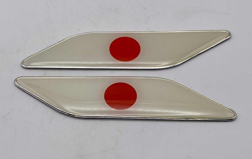 Japanese flag car badge - flag,